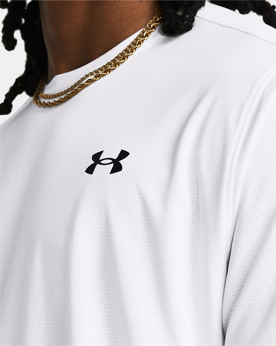 Men's UA CoolSwitch Short Sleeve in White image number 2